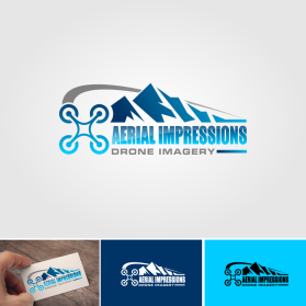 Logo Design entry 1303428 submitted by RZ to the Logo Design for Aerial Impressions Drone Imagery run by InforGuy