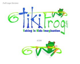 Logo Design entry 1304446 submitted by FactoryMinion to the Logo Design for tikifrog.com run by Johain25