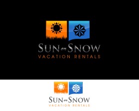 Logo Design Entry 1304734 submitted by JustinV2.0 to the contest for Sun or Snow Vacation Rentals run by sunorsnow