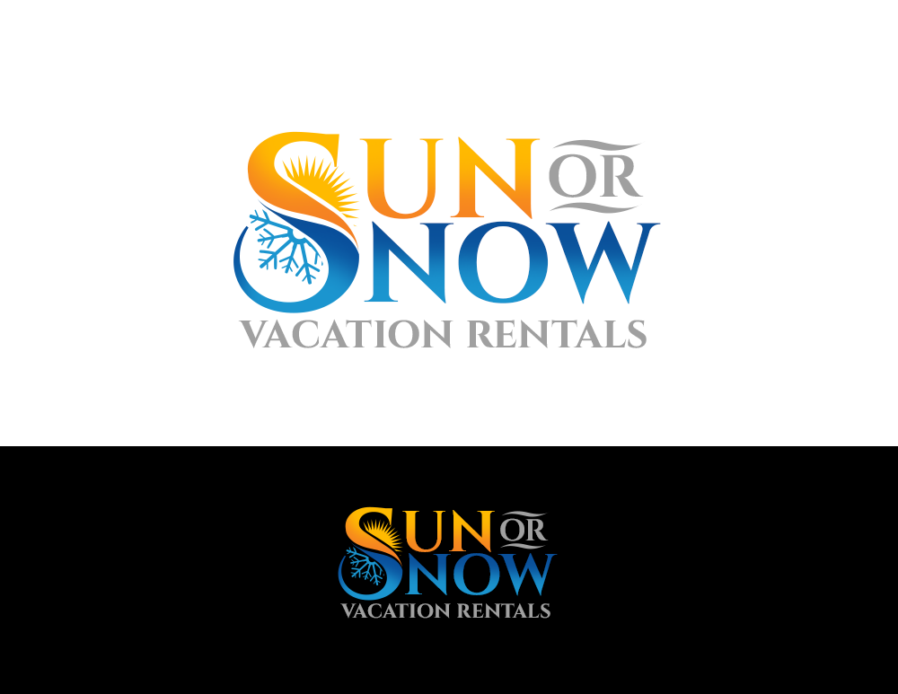 Logo Design entry 1304754 submitted by hym35 to the Logo Design for Sun or Snow Vacation Rentals run by sunorsnow