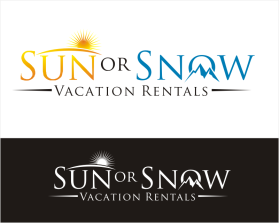 Logo Design entry 1304771 submitted by DORIANA999 to the Logo Design for Sun or Snow Vacation Rentals run by sunorsnow