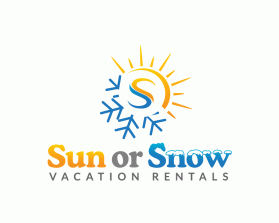 Logo Design entry 1304781 submitted by hym35 to the Logo Design for Sun or Snow Vacation Rentals run by sunorsnow