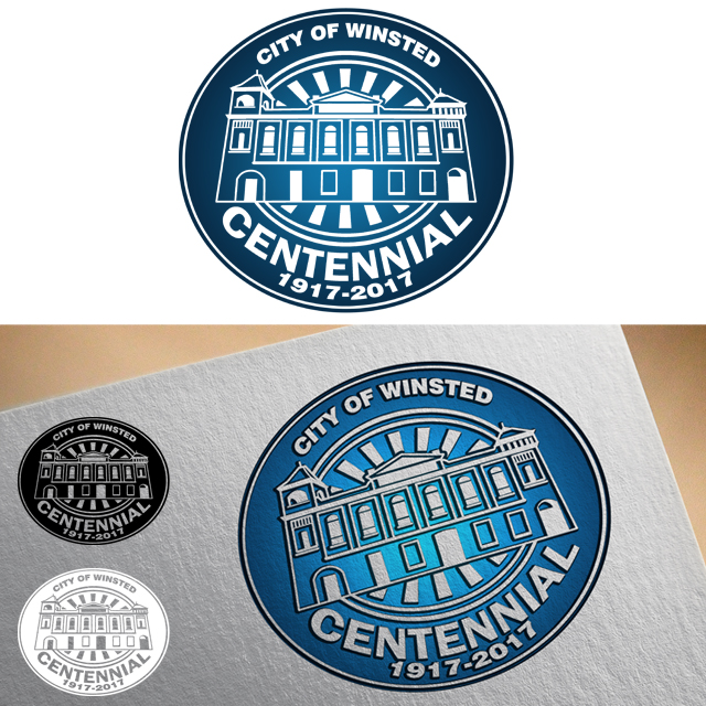Logo Design entry 1304951 submitted by Rizki to the Logo Design for City of Winsted Centennial 1917-2017 run by PhillipAllen