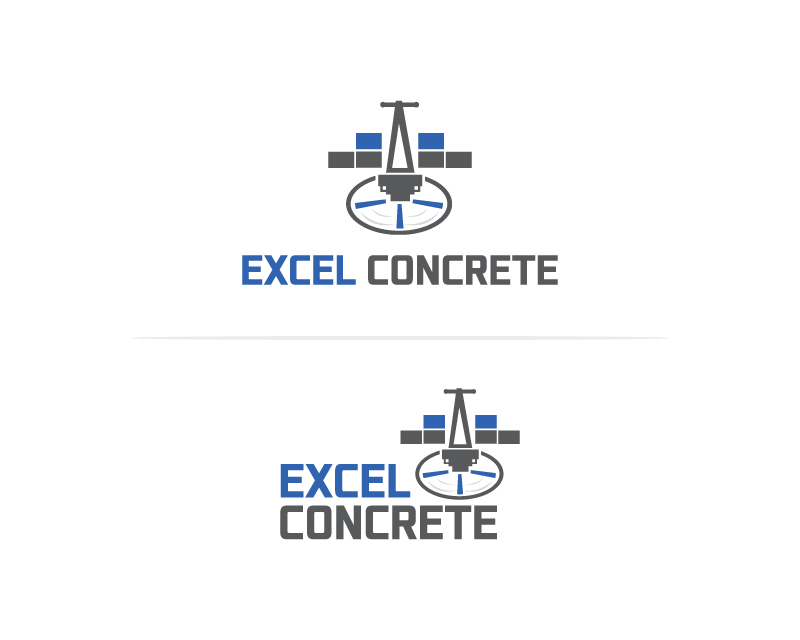 Logo Design entry 1306699 submitted by Amit1991 to the Logo Design for Excel Concrete run by cerebralinc