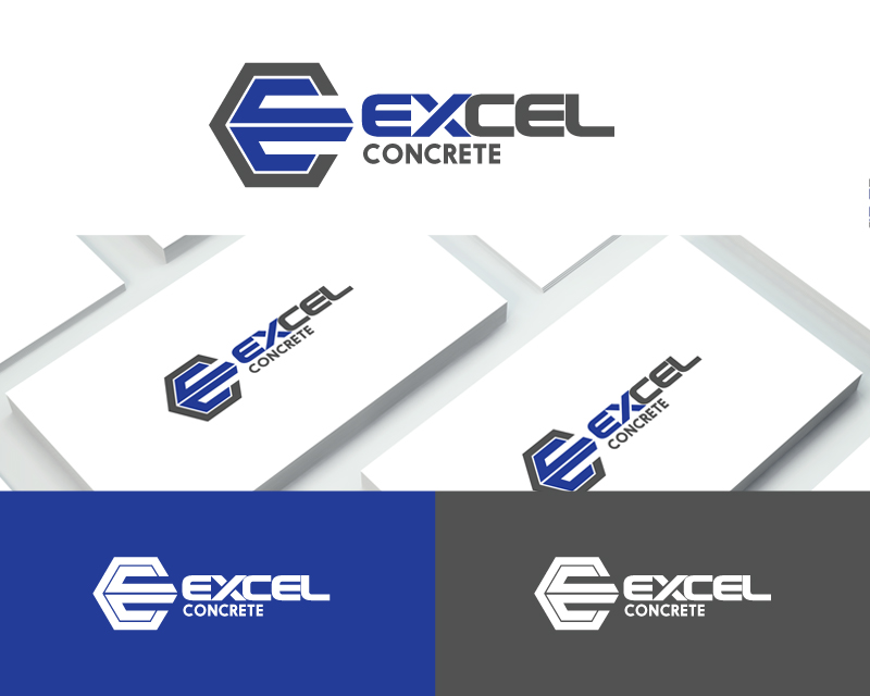 Logo Design entry 1306798 submitted by deztinyawaits to the Logo Design for Excel Concrete run by cerebralinc