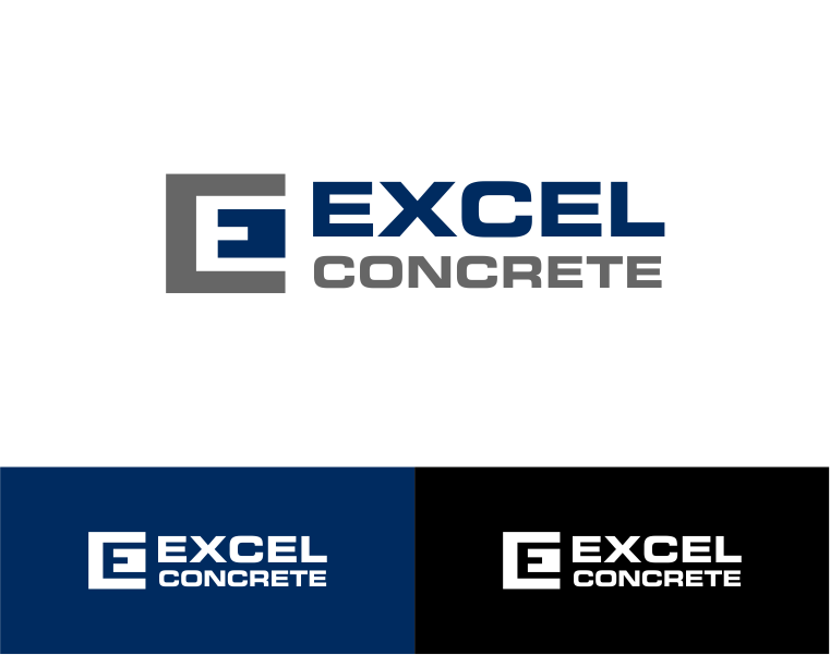 Logo Design entry 1306798 submitted by acha to the Logo Design for Excel Concrete run by cerebralinc