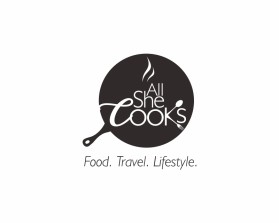 Logo Design entry 1309078 submitted by Mazfiar to the Logo Design for All She Cooks run by Allshecooks