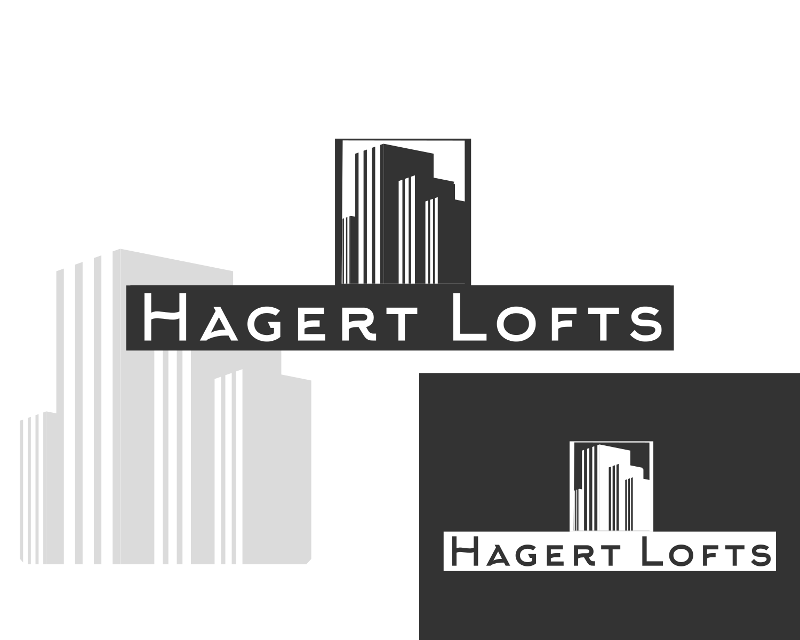 Logo Design entry 1309385 submitted by thegoldensmaug to the Logo Design for Hagert Lofts run by cpterliz