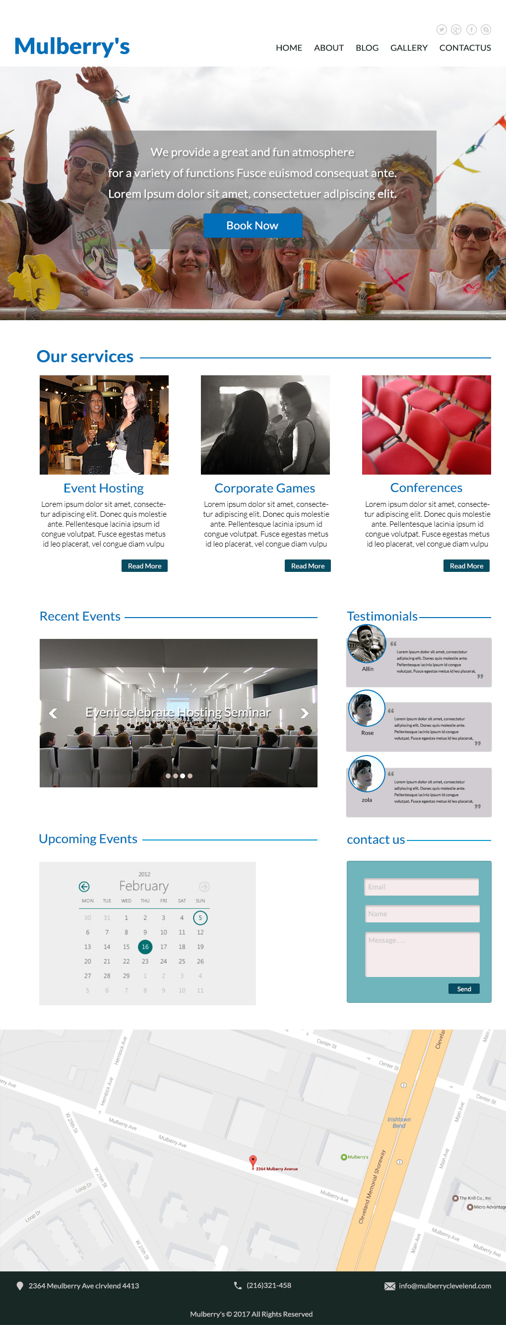 Web Design entry 1362886 submitted by dahmane
