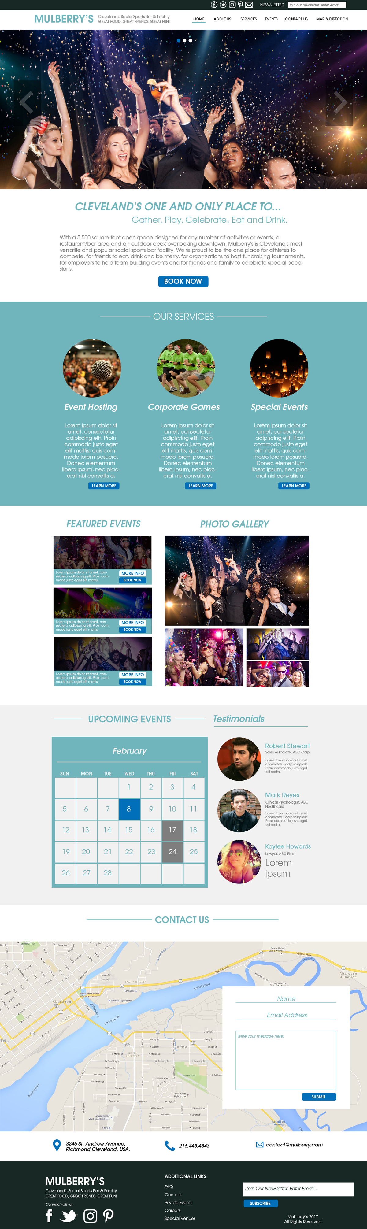 Web Design entry 1366316 submitted by JustinV2.0