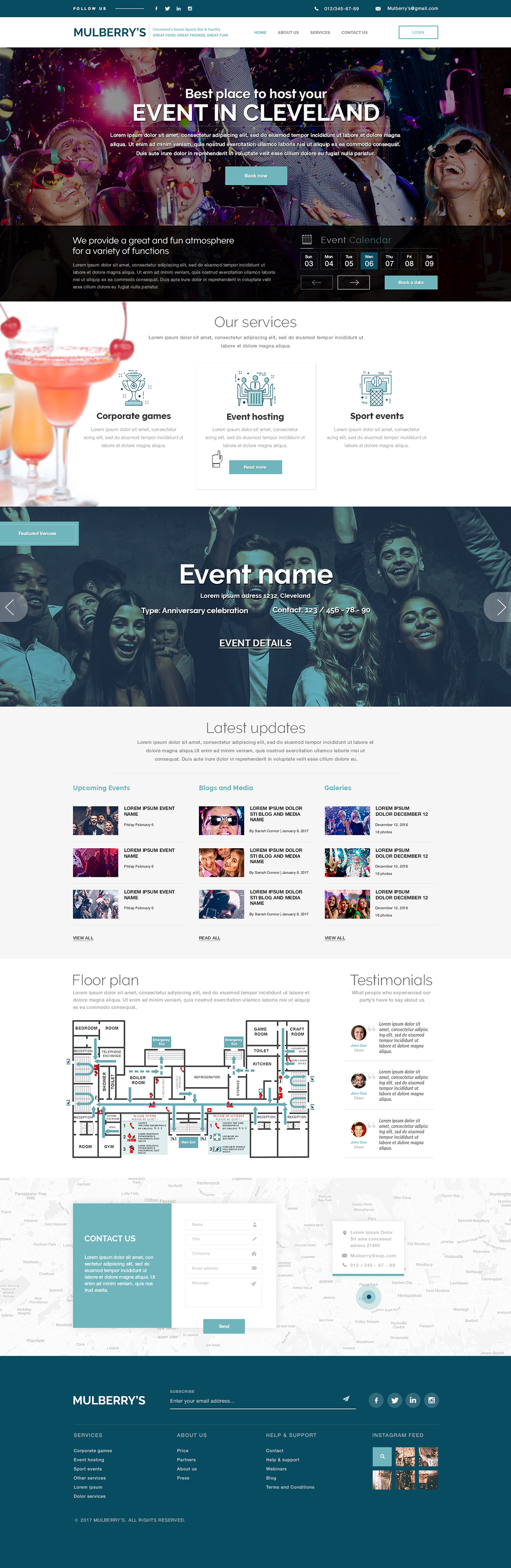 Web Design entry 1366460 submitted by Tarantula