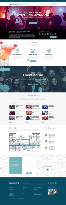 Web Design entry 1366462 submitted by Tarantula