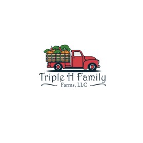 Logo Design entry 1310755 submitted by shabrinart2 to the Logo Design for Triple H Family Farms, LLC run by kimtennill