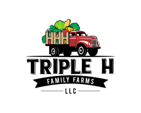Logo Design entry 1310771 submitted by Rizki to the Logo Design for Triple H Family Farms, LLC run by kimtennill