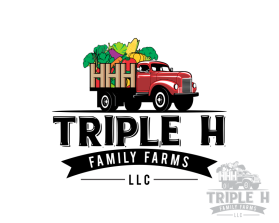 Logo Design entry 1310774 submitted by benteotso to the Logo Design for Triple H Family Farms, LLC run by kimtennill