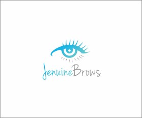 Logo Design entry 1310820 submitted by kbcorbin to the Logo Design for jenuinebrows run by jenuin3