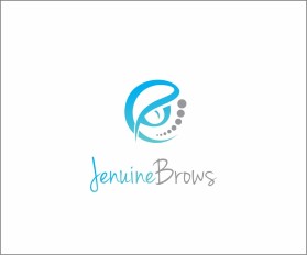 Logo Design entry 1310821 submitted by neilfurry to the Logo Design for jenuinebrows run by jenuin3