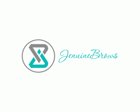 Logo Design Entry 1310844 submitted by Nofandrianto to the contest for jenuinebrows run by jenuin3