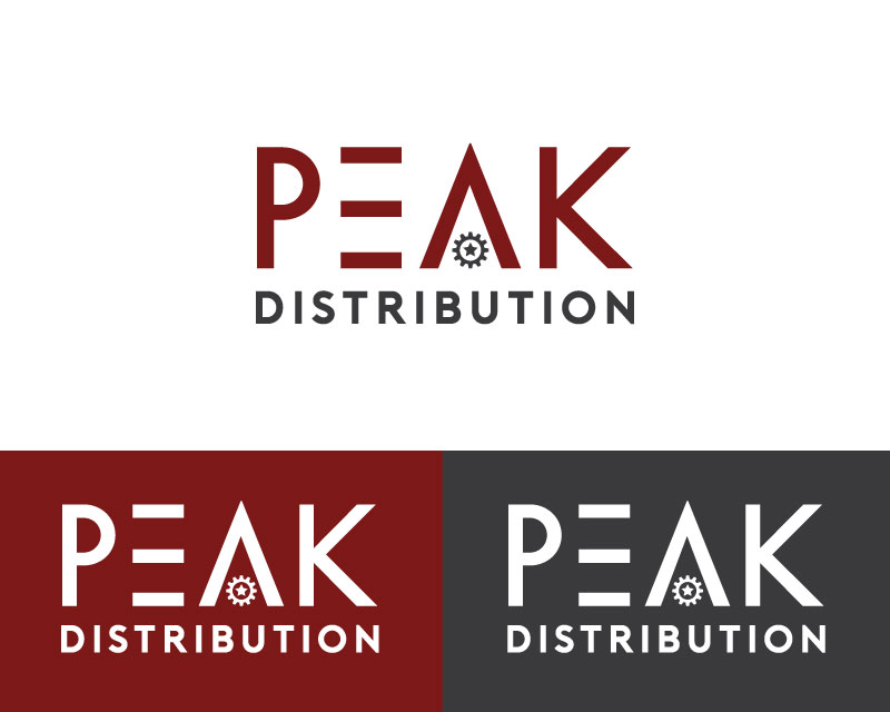 Logo Design entry 1311392 submitted by nsdhyd to the Logo Design for PEAK DISTRIBUTION run by JLockwood