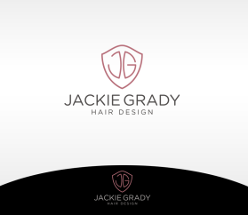 Logo Design entry 1311431 submitted by 504590549054 to the Logo Design for www.jackiegradyhairdesign.com run by Jackie Grady