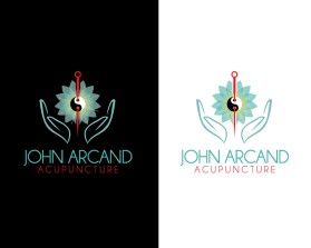 Logo Design entry 1312662 submitted by Amit1991 to the Logo Design for John Arcand Acupuncture run by jmarcand