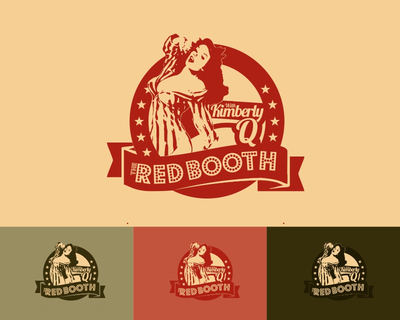Logo Design entry 1312789 submitted by crisjoytoledo1991 to the Logo Design for The Red Booth  run by Kimberly Q