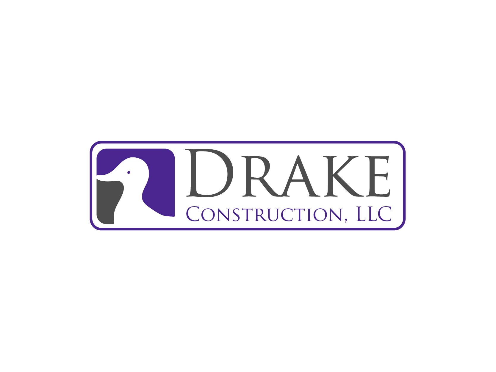 Logo Design entry 1312851 submitted by ALF to the Logo Design for Drake Construction, LLC run by DrewDrake 