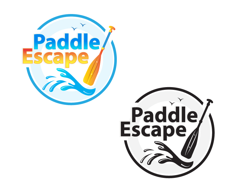 Logo Design entry 1316153 submitted by FactoryMinion to the Logo Design for Paddle Escape run by paddleescape