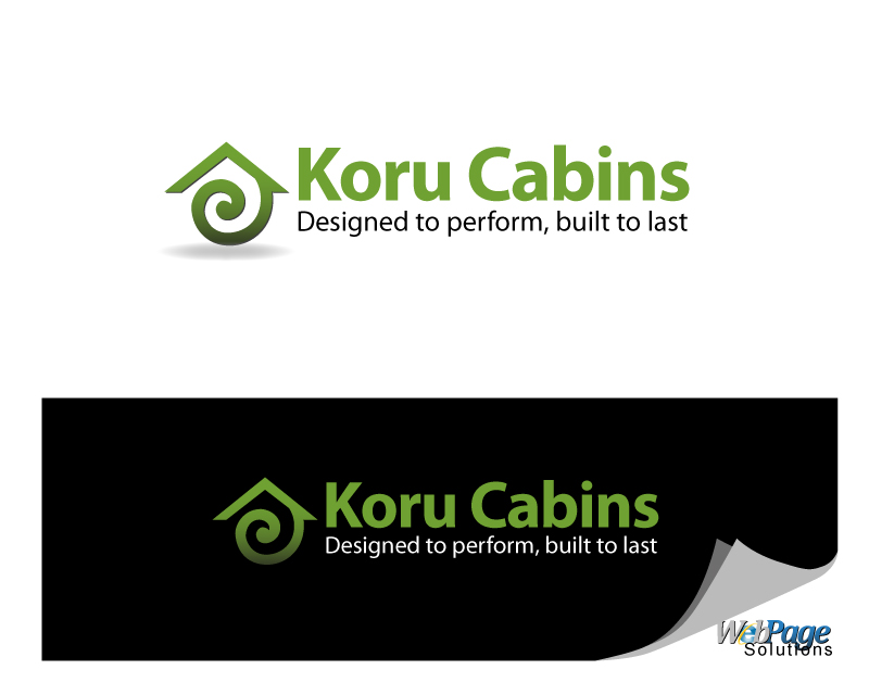 Logo Design entry 1316450 submitted by webpagesol to the Logo Design for Koru Cabins run by korucabins