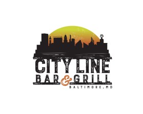 Logo Design entry 1317325 submitted by AlessioG to the Logo Design for City Line Bar & Grill run by CityLine