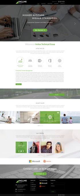 Web Design entry 1317846 submitted by amc99