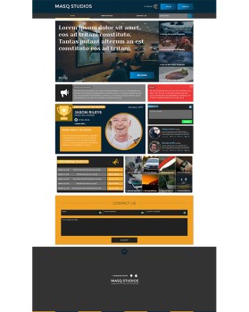 Web Design entry 1317847 submitted by webdevej