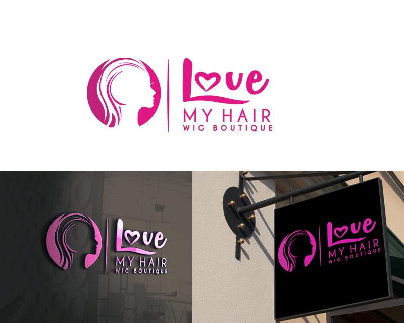Logo Design entry 1317948 submitted by alex.projector to the Logo Design for Love my Hair run by strittmatterm