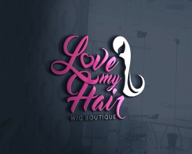 Logo Design entry 1317907 submitted by 504590549054 to the Logo Design for Love my Hair run by strittmatterm