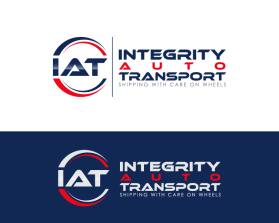 Logo Design entry 1321108 submitted by RZ to the Logo Design for company full name is : Integrity Auto Transport   want to use the initials: IAT run by mubareksaid
