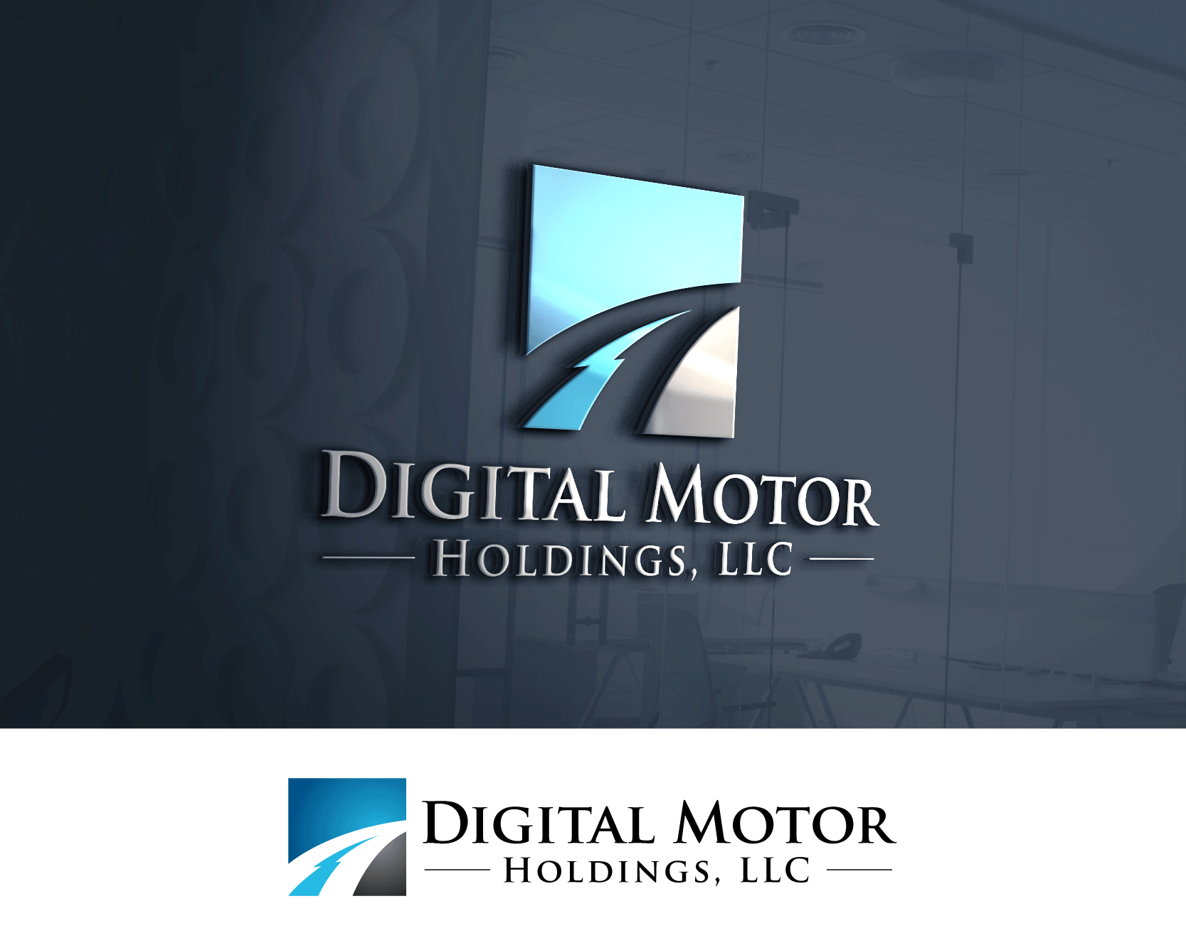 Logo Design entry 1322695 submitted by Belaire to the Logo Design for Digital Motor Holdings, LLC run by mberg