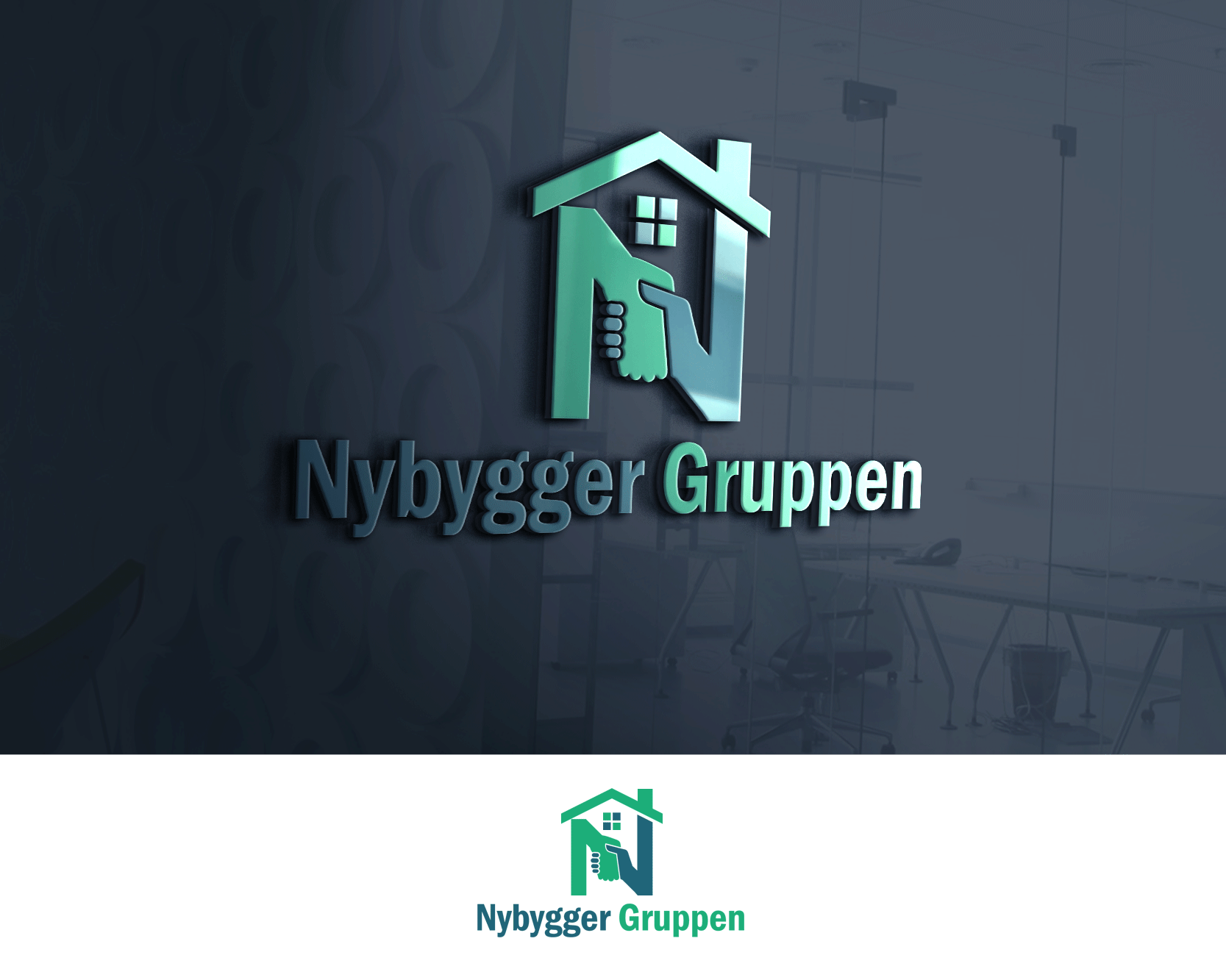 Logo Design entry 1323913 submitted by Belaire to the Logo Design for Nybygger Gruppen run by Nybygger Gruppen