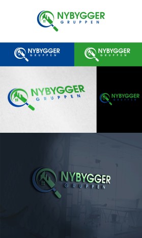Logo Design Entry 1323941 submitted by JustinV2.0 to the contest for Nybygger Gruppen run by Nybygger Gruppen