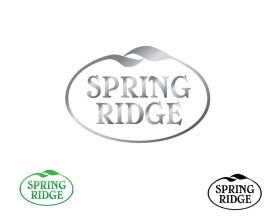 Logo Design entry 1326132 submitted by yama to the Logo Design for Spring Ridge run by elichter@atova.com