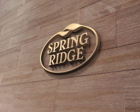 Logo Design entry 1326134 submitted by Belaire to the Logo Design for Spring Ridge run by elichter@atova.com