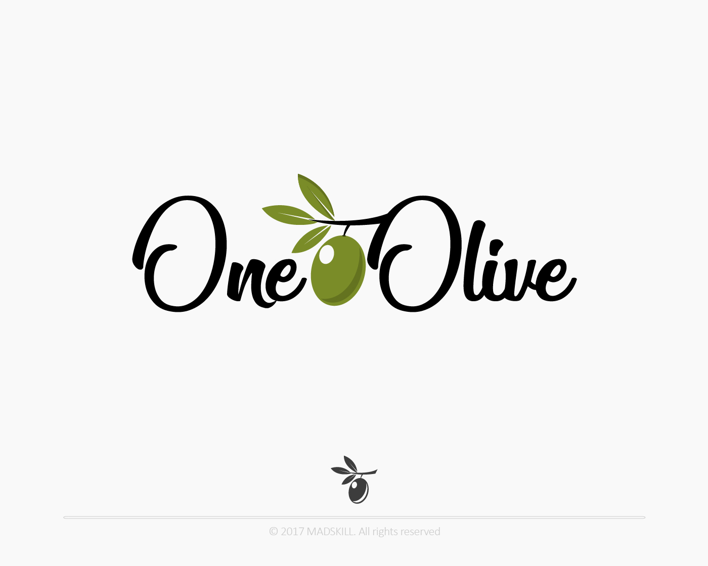Logo Design entry 1326295 submitted by madskill to the Logo Design for OneOlive run by liacastillo