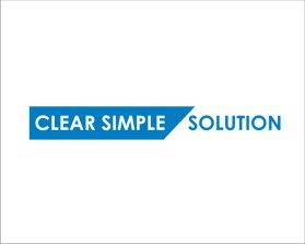 Logo Design entry 1327598 submitted by JBsign to the Logo Design for Clear Simple Solutions  run by Kurtslogos