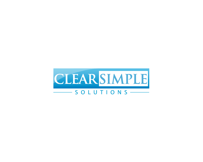 Logo Design entry 1327607 submitted by eldesign to the Logo Design for Clear Simple Solutions  run by Kurtslogos