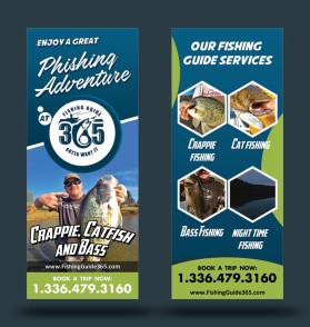 Brochure Design entry 1327795 submitted by Betterway_designs to the Brochure Design for www.fishingguide365.com run by tmhag1