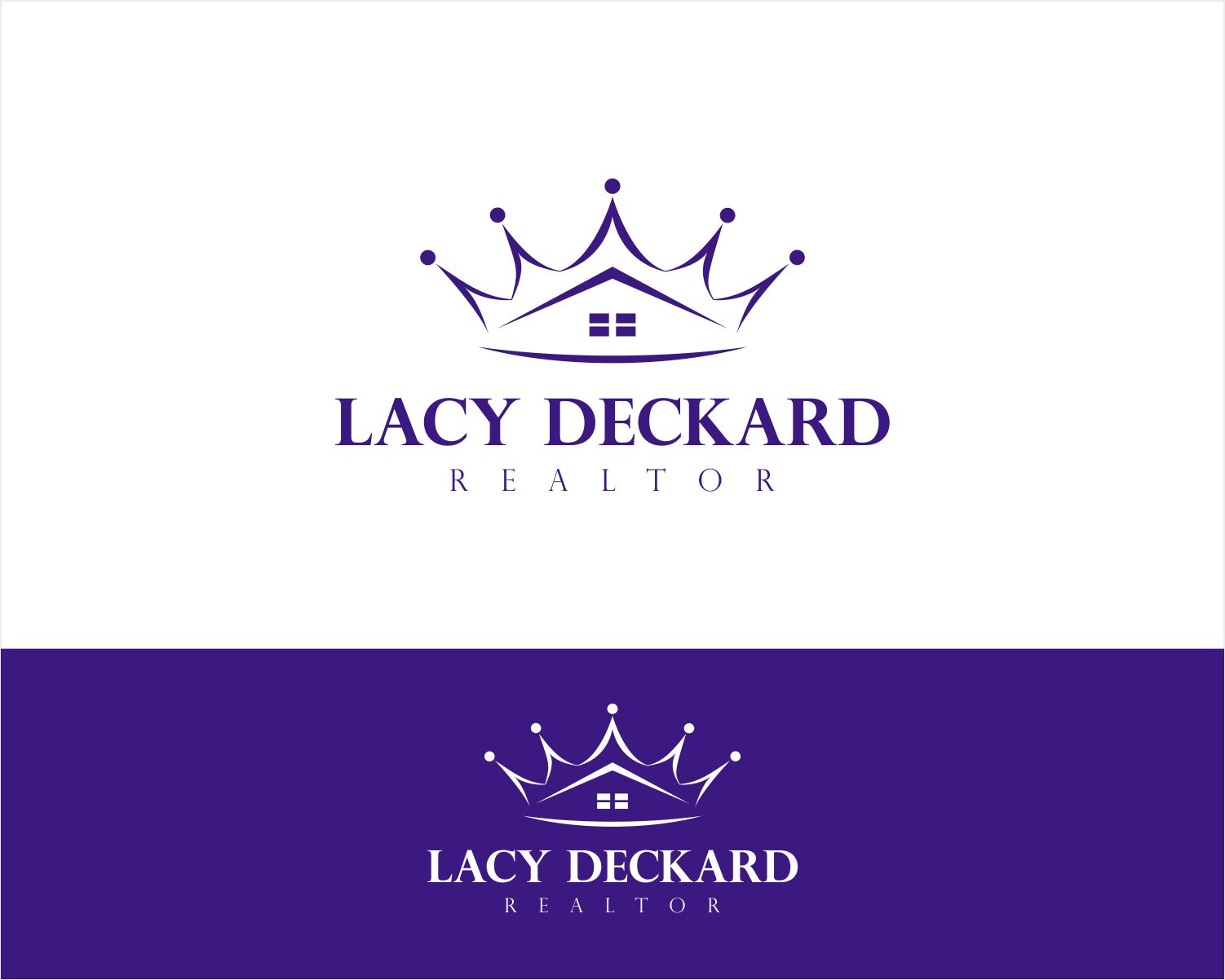 Logo Design entry 1328943 submitted by ZHAFF to the Logo Design for Lacy Deckard Realtor run by keyelement