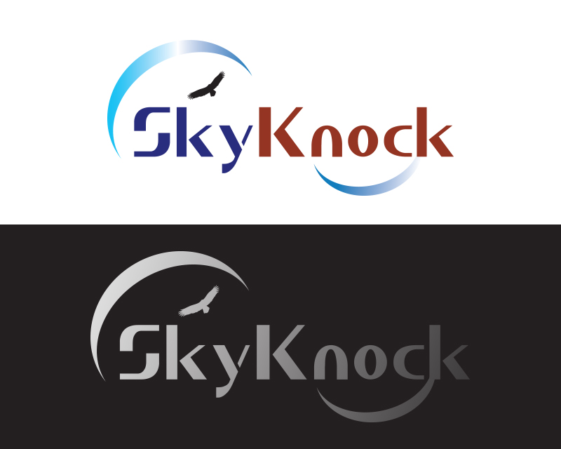 Logo Design entry 1329928 submitted by fazleyrab to the Logo Design for SkyKnock run by TDP