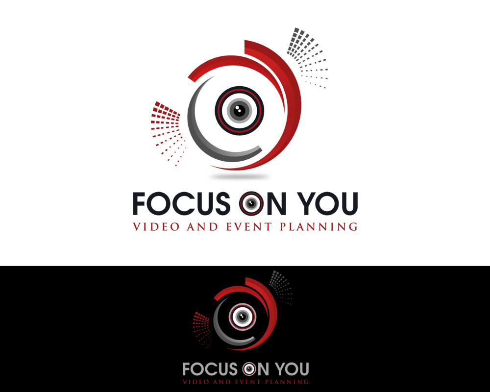 Logo Design entry 1330409 submitted by JustinV2.0 to the Logo Design for Focus on You Video and Event Planning run by eryn2452