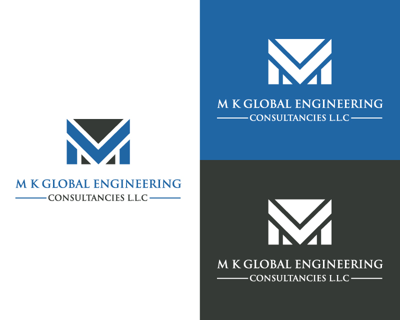 Logo Design entry 1331080 submitted by nsdhyd to the Logo Design for M K GLOBAL ENGINEERING CONSULTANCIES L.L.C run by awadhs