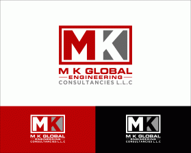 Logo Design entry 1331096 submitted by Super to the Logo Design for M K GLOBAL ENGINEERING CONSULTANCIES L.L.C run by awadhs