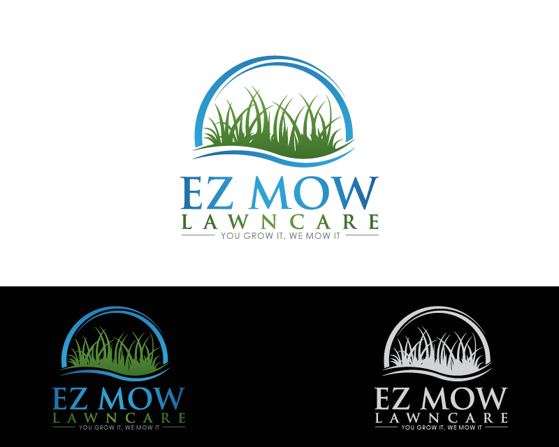 Logo Design entry 1331801 submitted by erongs16 to the Logo Design for EZ MOW LAWNCARE run by curtis hill